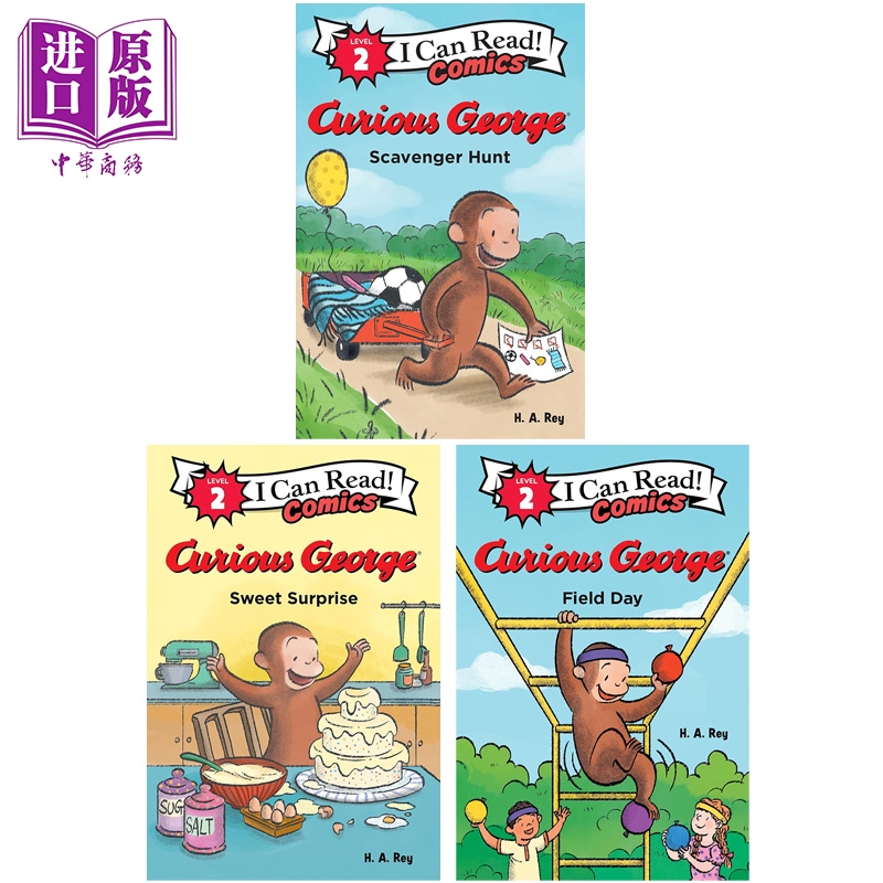 我可以读2级漫画版好奇猴乔治