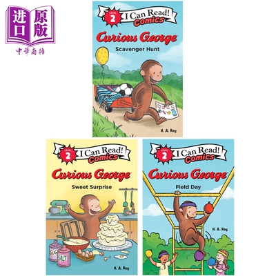 我可以读2级漫画版好奇猴乔治