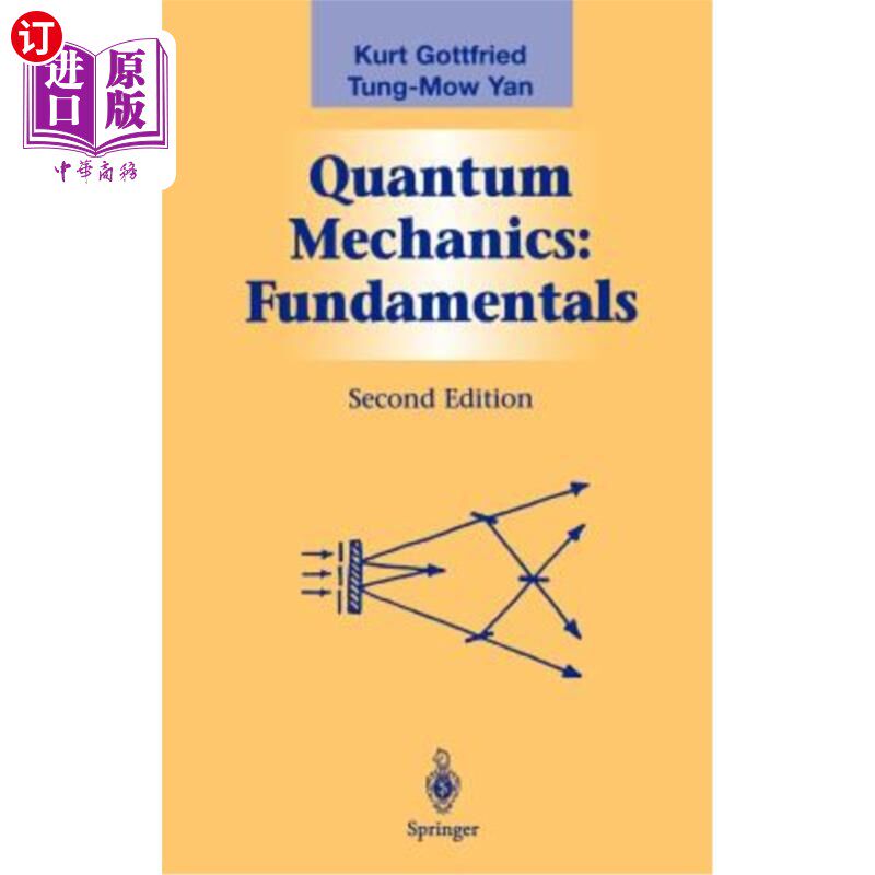 海外直订Quantum Mechanics: Fundamentals 量子力学：基础