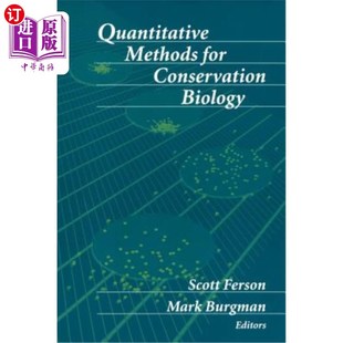 for Biology 保护生物学 定量方法 Methods Conservation 海外直订Quantitative