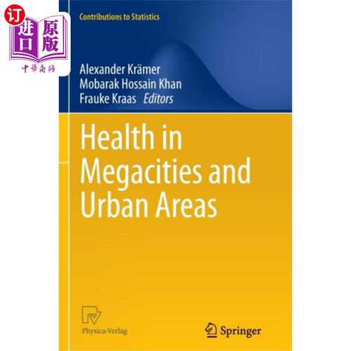 海外直订医药图书Health in Megacities and Urban Areas 特大城市和城市地区的卫生