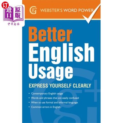 海外直订Better English Usage 更好的英语用法