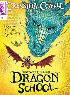 预售 驯龙高手学校 厄运之书1 How To Train Your Dragon School  Doom of Book 1 英文原版 Cressida Cowell【中商原版】