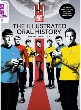 星际迷航 图解口述历史 英文原版 Star Trek The Illustrated Oral History Titan Magazines 影视导览书【中商原版】