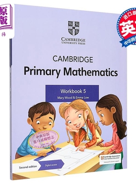 NEW Cambridge Primary Mathematics Workbook 5 with Digital Access (1 Year) 剑桥小学数学练习册五年级【中商原版】