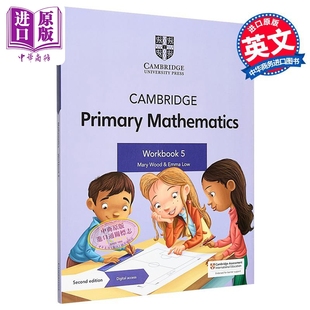 NEW Cambridge Primary Mathematics Workbook 5 with Digital Access (1 Year) 剑桥小学数学练习册五年级【中商原版】