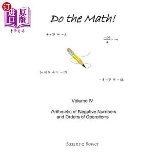 Operations ：负数算术和运算顺序 Arithmetic Numbers And Negative Math 算算一下 海外直订Do Orders The
