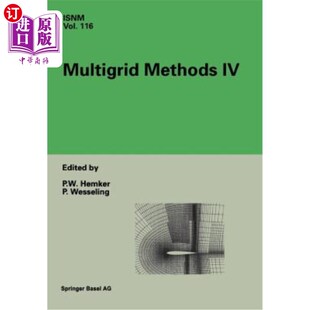 海外直订Multigrid Methods IV: Proceedings of the Fourth European Multigrid Conference, A 多重网格方法四：第四届欧洲