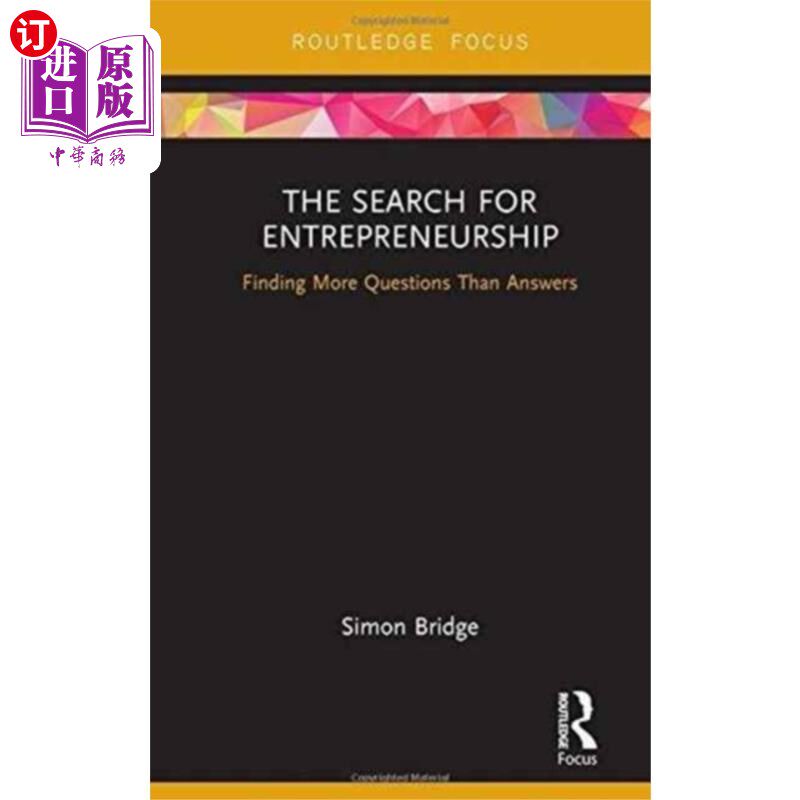 海外直订Search for Entrepreneurship 寻找创业精神