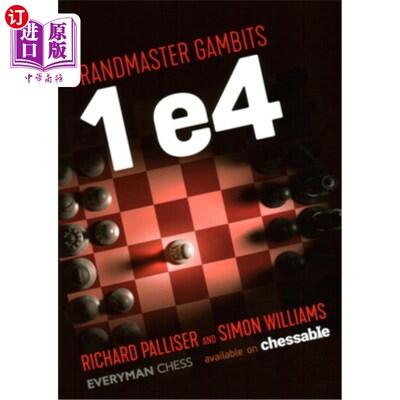海外直订Grandmaster Gambits: 1 e4 开局大师:1 e4