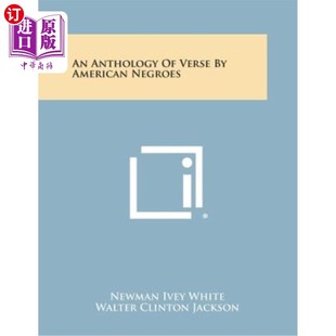 Verse American 美国黑人诗集 海外直订An Negroes Anthology