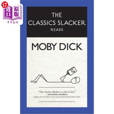 海外直订The Classics Slacker Reads Moby Dick 经典懒鬼读白鲸记