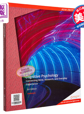 现货 认知心理学 第5版 心智 研究与你的生活 英文原版 AE Cognitive Psychology E Bruce Goldstein【中商原版】