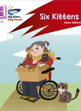 海外直订Reading Planet: Rocket Phonics - Target Practice... 阅读星球:火箭拼读-目标练习-六只小猫-红色A