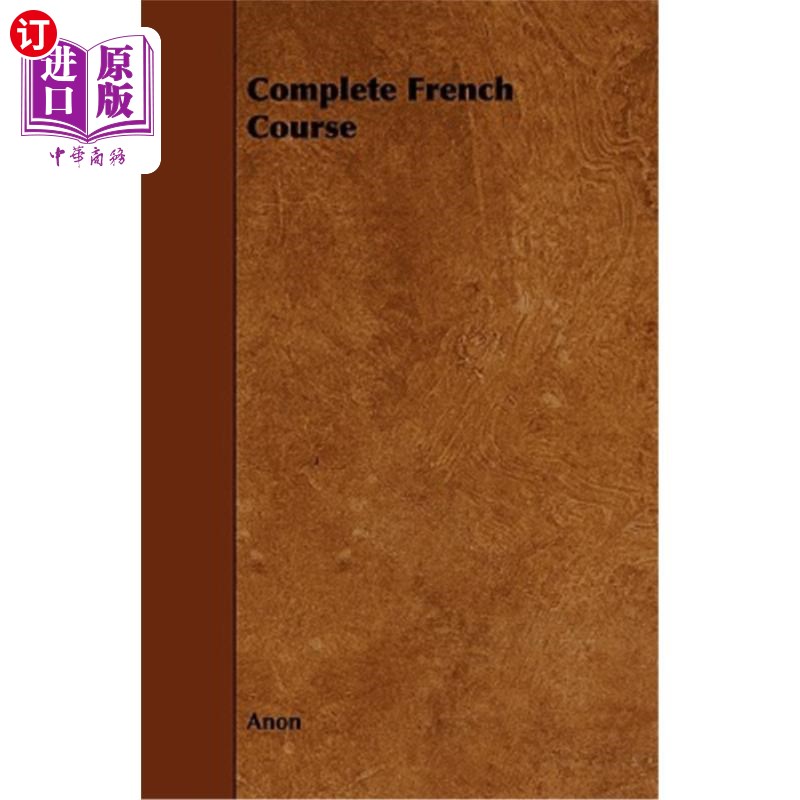 海外直订Complete French Course 完成法语课程