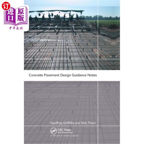 海外直订Concrete Pavement Design Guidance Notes 混凝土路面设计指引
