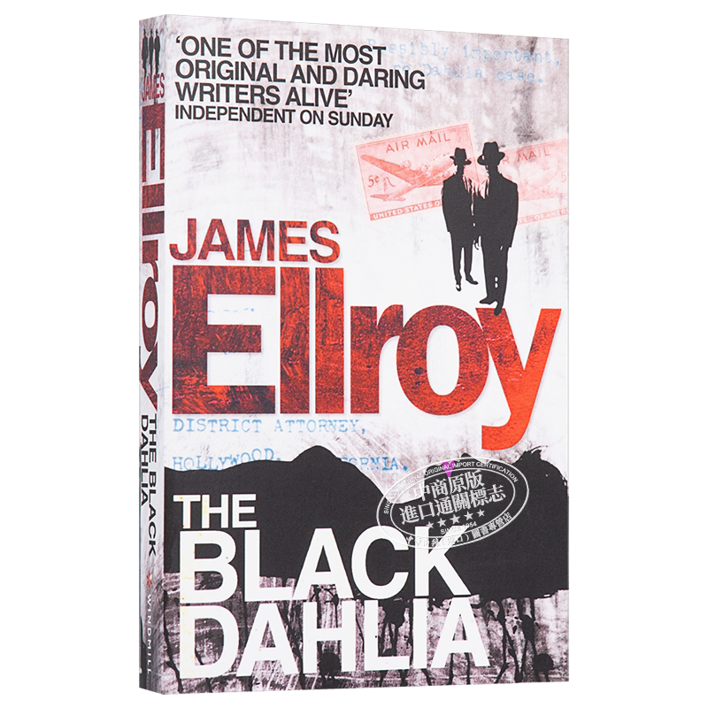 黑色大丽花 洛城四部曲之一 豆瓣阅读 英文原版 The Black Dahlia James Ellroy【中商原版】