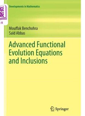 海外直订Advanced Functional Evolution Equations and Inclusions 高级泛函发展方程与包含