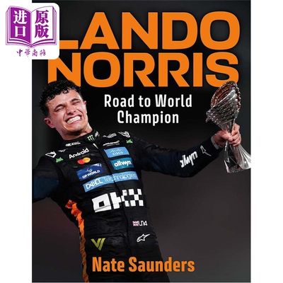 兰多诺里斯传记 通往世界冠军之路 英文原版 Lando Norris Road to World Champion F1赛车周边F1周边F1书籍兰多诺里斯周边
