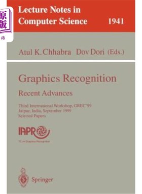 海外直订医药图书Graphics Recognition. Recent Advances: Third International Workshop, Grec'99 Jai 图形识别。最新进展