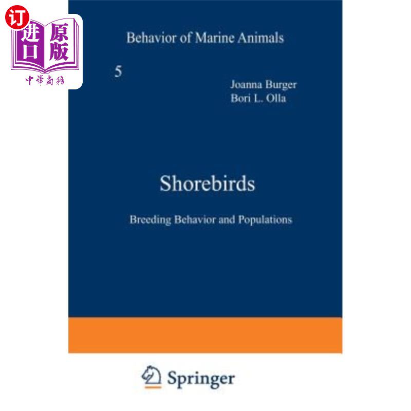 海外直订Shorebirds: Breeding Behavior and Populations 滨鸟：繁殖行为和种群