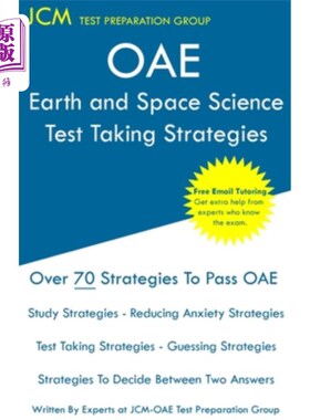 海外直订OAE Earth and Space Science Test Taking Strategies: OAE 014 - Free Online Tutori OAE地球和空间科学考试策略