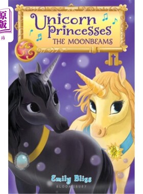 海外直订Unicorn Princesses 9: The Moonbeams 独角兽公主9:月光