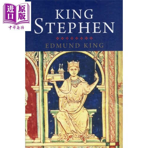 耶鲁君王系列 斯蒂芬国王 King Stephen 英文原版 Edmund King 历史 人文 经典【中商原版】