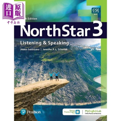 【培生北极星North Star系列第5版】托福雅思 听说 Listening&Speaking 学生书3级含线上学习资源 Fifth Edition【中商原版】