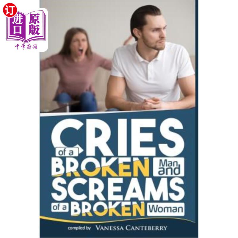 海外直订Cries of a Broken Man and Screams of a Broken Woman 《心碎男人的哭泣》和《心碎女人的尖叫
