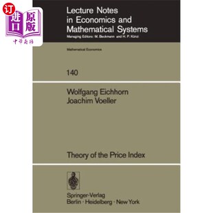 海外直订Theory of the Price Index: Fisher's Test Approach and Generalizations 价格指数理论：费舍尔检验法及其推广
