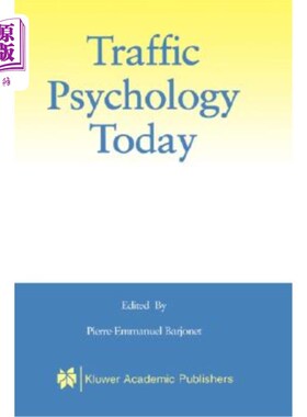 海外直订Traffic Psychology Today 今天的交通心理学
