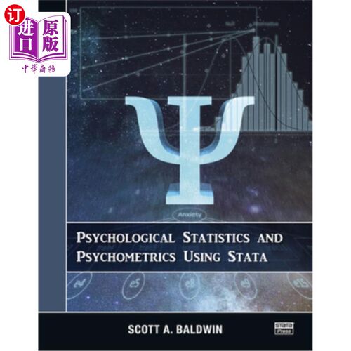 海外直订Psychological Statistics and Psychometrics Using Stata 使用Stata的心理统计和心理测量学
