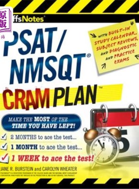 海外直订Cliffsnotes Psat/NMSQT Cram Plan Cliffsnotes PSAT/NMSQT CRAM计划