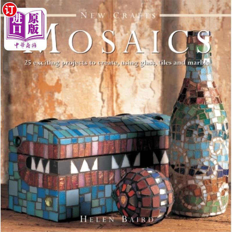 海外直订New Crafts: Mosaics 新工艺:马赛克