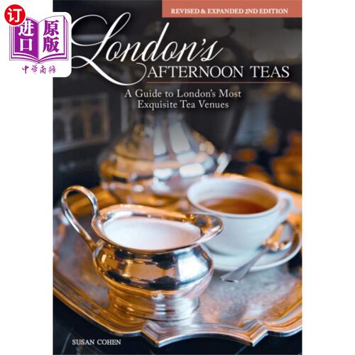 海外直订London's Afternoon Teas, Updated Edition 伦敦下午茶，更新版