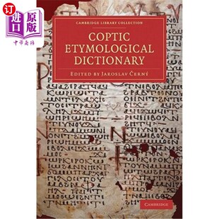 海外直订Coptic Etymological Dictionary 科普特语源词典