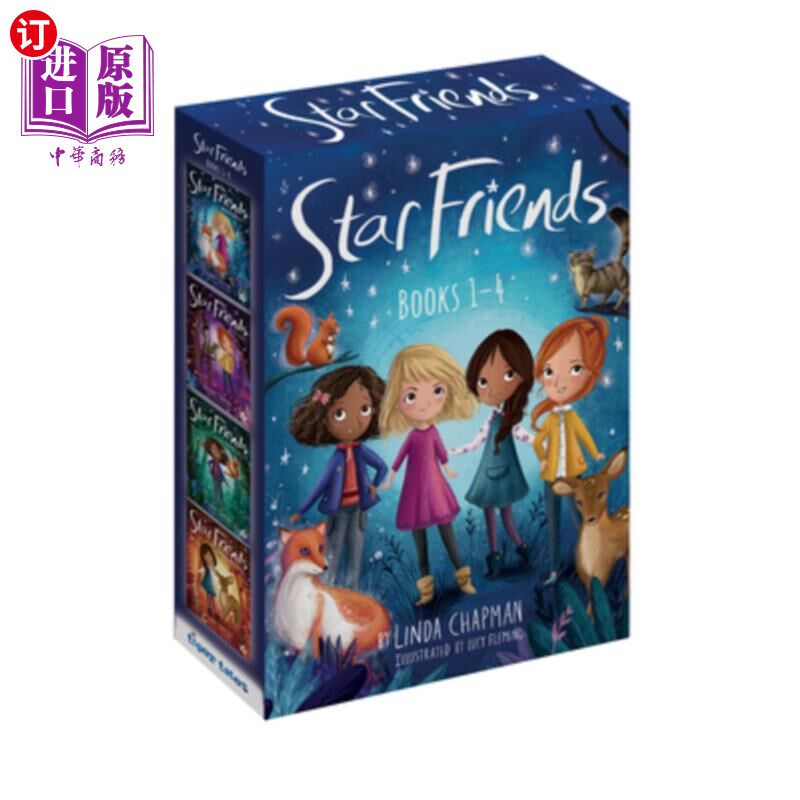 海外直订Star Friends Boxed Set, Books 1-4: Mirror Magic; Wish Trap; Secret Spell; Dark T 明星朋友盒装套装，1-4卷:镜
