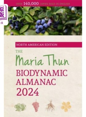 海外直订古英语 North American Maria Thun Biodynamic Almanac 北美玛丽亚图恩生物动力年鉴