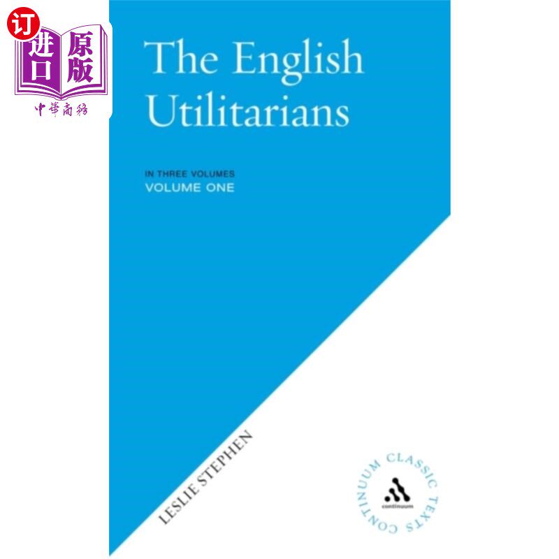 海外直订古英语 English Utilitarians 英国功利主义者