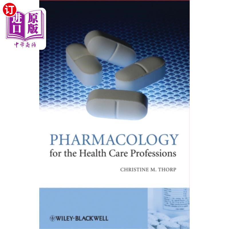 海外直订医药图书Pharmacology for the Health Care Professions 卫生保健专业药理学
