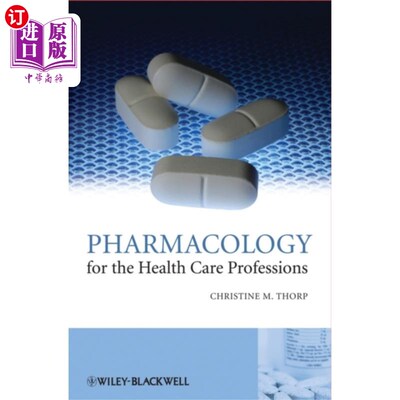 海外直订医药图书Pharmacology for the Health Care Professions 卫生保健专业药理学