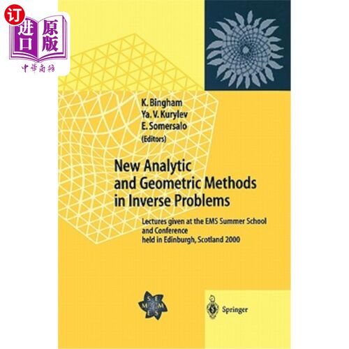 海外直订New Analytic and Geometric Methods in Inverse Problems: Lectures Given at the EM 反问题中的新解析和几何方法