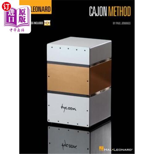 海外直订Hal Leonard Cajon Method 哈尔·伦纳德·卡琼方法