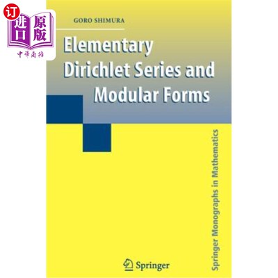 海外直订Elementary Dirichlet Series and Modular Forms 初等Dirichlet级数与模形式