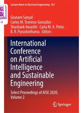 海外直订International Conference on Artificial Intellige... 人工智能与可持续工程国际会议