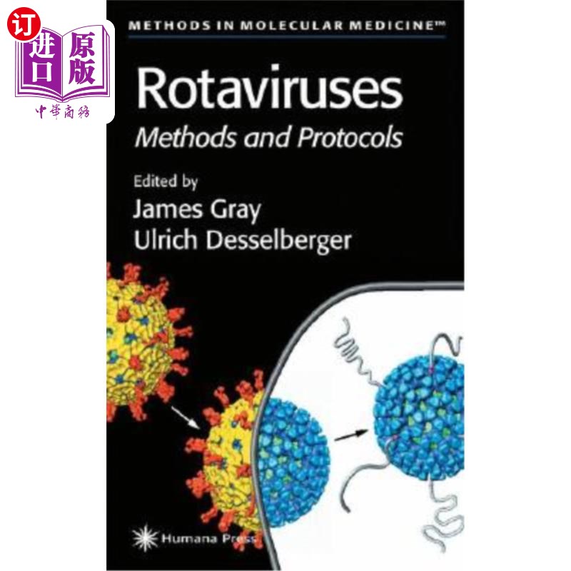 海外直订医药图书Rotaviruses: Methods and Protocols 轮状病毒:方法和协议