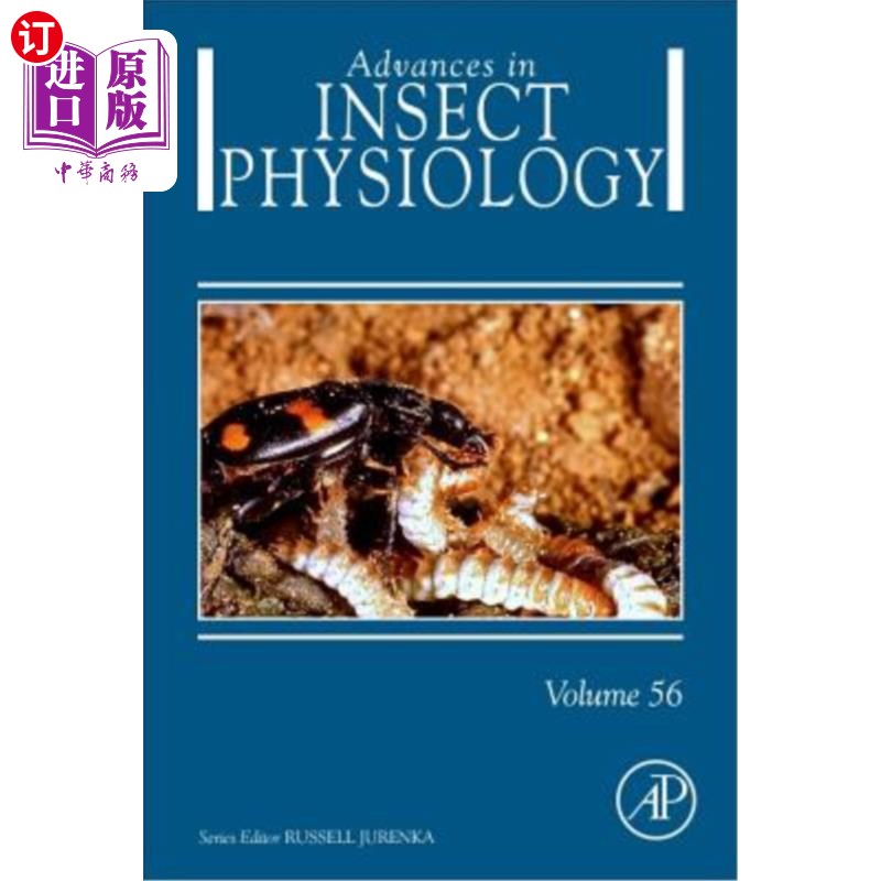 海外直订Advances in Insect Physiology, 56