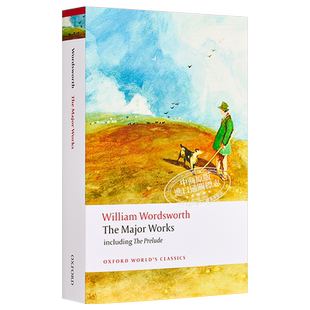 预售 【中商原版】威廉·华兹华斯的主要作品（牛津世界经典系列）英文原版 The Major Works (Oxford Worlds Classics)