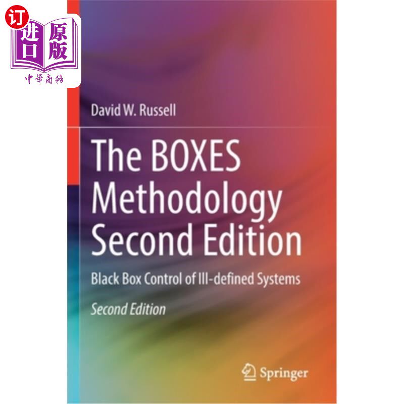 海外直订The Boxes Methodology Second Edition: Black Box Control of Ill-Defined Systems 盒方法学第二版:定义不清系统